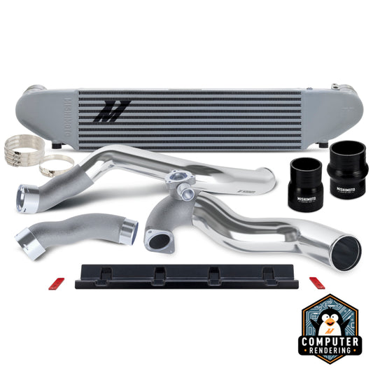 Mishimoto 2024+ Ford Mustang 2.3L EcoBoost Performance Intercooler Kit -  Silver/Polished - Burkken Auto Parts