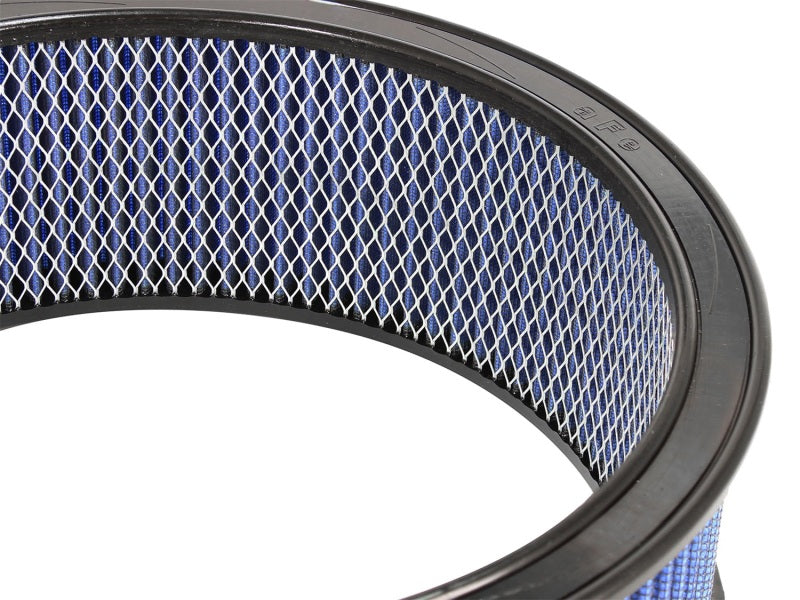 aFe MagnumFLOW Air Filters Round Racing P5R A/F RR P5R 14 OD x 12 ID x 5 H E/M - Burkken Auto Parts