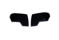 AVS 14-18 GMC Sierra 1500 Headlight Covers - Smoke - Burkken Auto Parts
