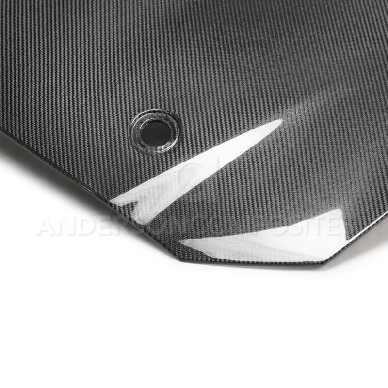 Anderson Composites 2020 Mustang Shelby GT500 Double Sided Carbon Fiber Hood - Burkken Auto Parts