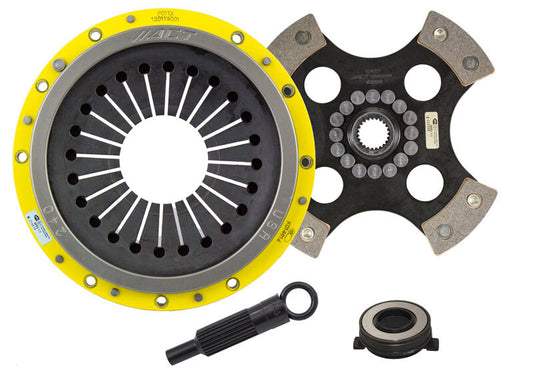 ACT 1991 Porsche 911 XT/Race Rigid 4 Pad Clutch Kit - Burkken Auto Parts