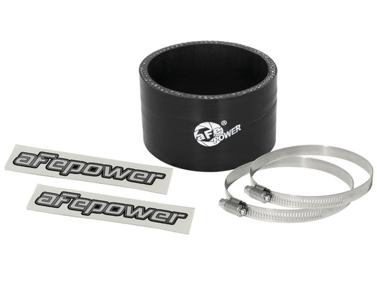 aFe Magnum FORCE CAI Univ. Silicone Coupling Kit (2.75in. ID / 1.75in. L) Straight Coupler - Black - Burkken Auto Parts