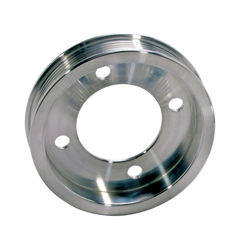BBK 94-95 Mustang 5.0 Underdrive Pulley Kit - Lightweight CNC Billet Aluminum (3pc) - Burkken Auto Parts