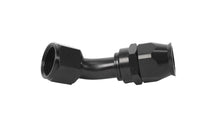 Aeromotive PTFE Hose End - AN-12 - 45 Deg - Black Anodized - Burkken Auto Parts