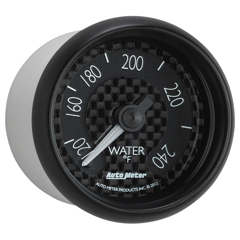 Autometer GT Series 52mm Mechanical 120-240 Deg F Water Temperature Gauge - Burkken Auto Parts