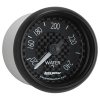 Autometer GT Series 52mm Mechanical 120-240 Deg F Water Temperature Gauge - Burkken Auto Parts