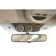 Autometer 99-07 Ford Super Duty / 03-07 Dodge Ram Black Triple Overhead Console Pod - Burkken Auto Parts