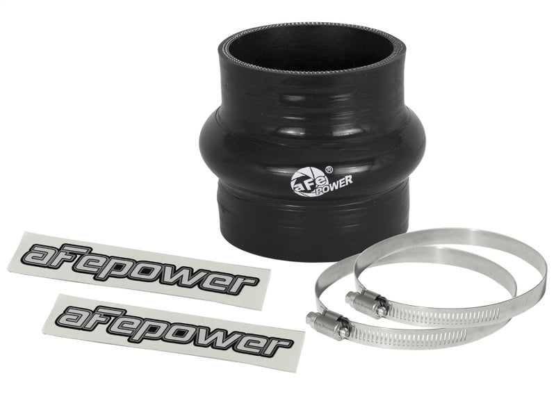 aFe Magnum FORCE CAI Univ. Silicone Coupling Kit (3in. to 2.75in. ID) Straight Reducer w/Hump - Burkken Auto Parts