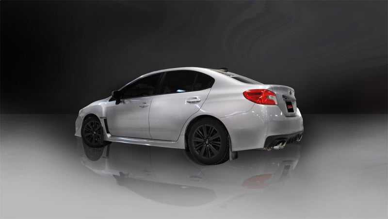 Corsa 2015-2021 Subaru WRX Cat Back Exhaust Polished Quad 3.5in Tips Sport - Burkken Auto Parts