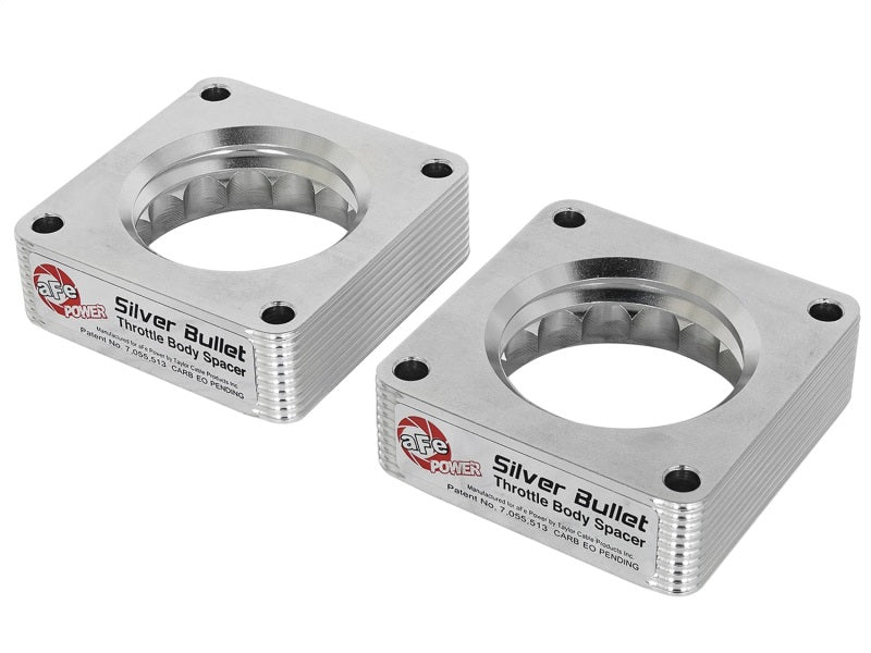 aFe Silver Bullet Throttle Body Spacer 09-18 Nissan 370Z V6-3.7L (VQ37VHR) - Burkken Auto Parts