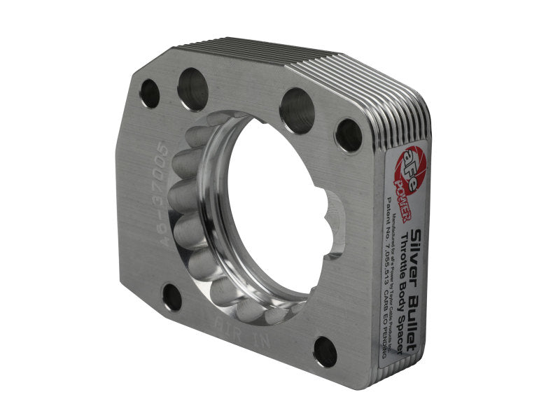aFe 00-03 Honda S2000 L4 2.0L Silver Bullet Throttle Body Spacer - Silver - Burkken Auto Parts