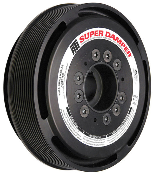 ATI Damper - 7.48in - Alum - 6 Grv - LS1/2/3/6/L76 97-13 - Y Body & SS & G8 - 28T 8mm HTD - 3 Ring - Burkken Auto Parts