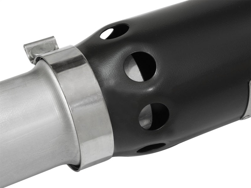 aFe LARGE BORE HD 3.5in DPF-Back SS Exhaust w/Black Tip 2016 GM Colorado/Canyon 2.8L (td) - Burkken Auto Parts