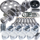 Eagle Chevy 350 1Pc 3.750in Crank 5.700in I-Beam Rods 4.060in Pistons 168 Tooth FP Balanced Assembly - Burkken Auto Parts