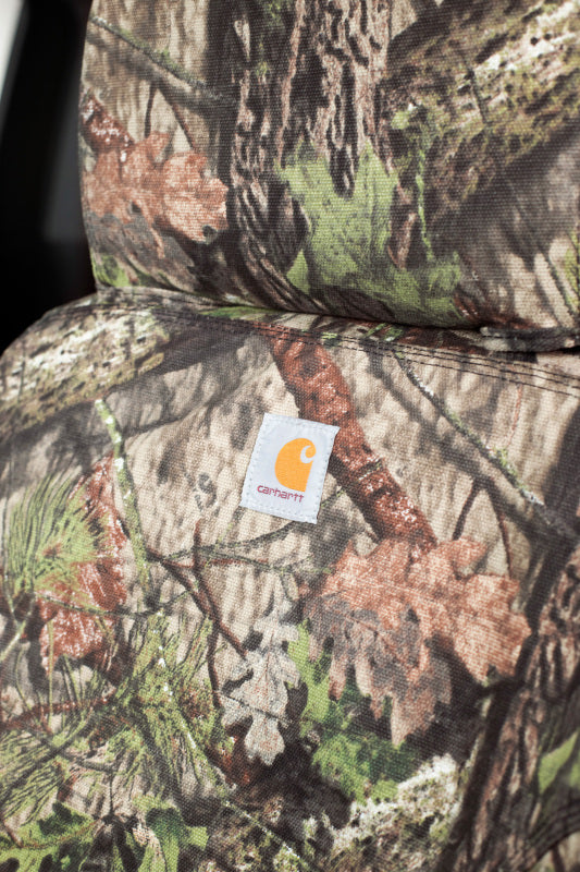Covercraft 2026 Jeep Wrangler 2-Door (MT) Carhartt Camo SeatSaver Custom Front Row Seat Covers
