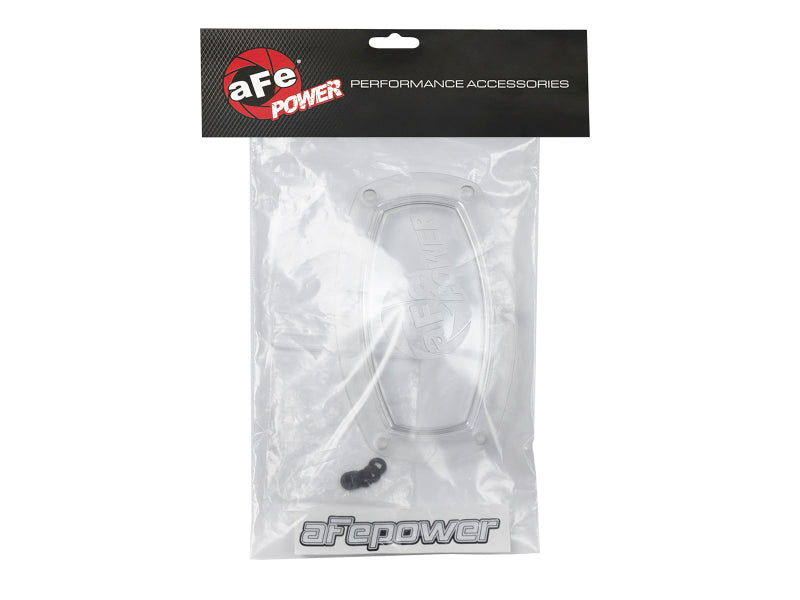 aFe Momentum Cold Air Intake System Replacement Sight Window- Oblong Clear - Burkken Auto Parts