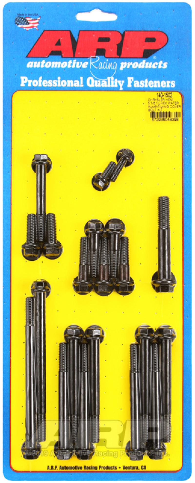 ARP Chrysler Hemi 5.7/6.1L Hex Water Pump/Timing Cover Bolt Kit - Burkken Auto Parts