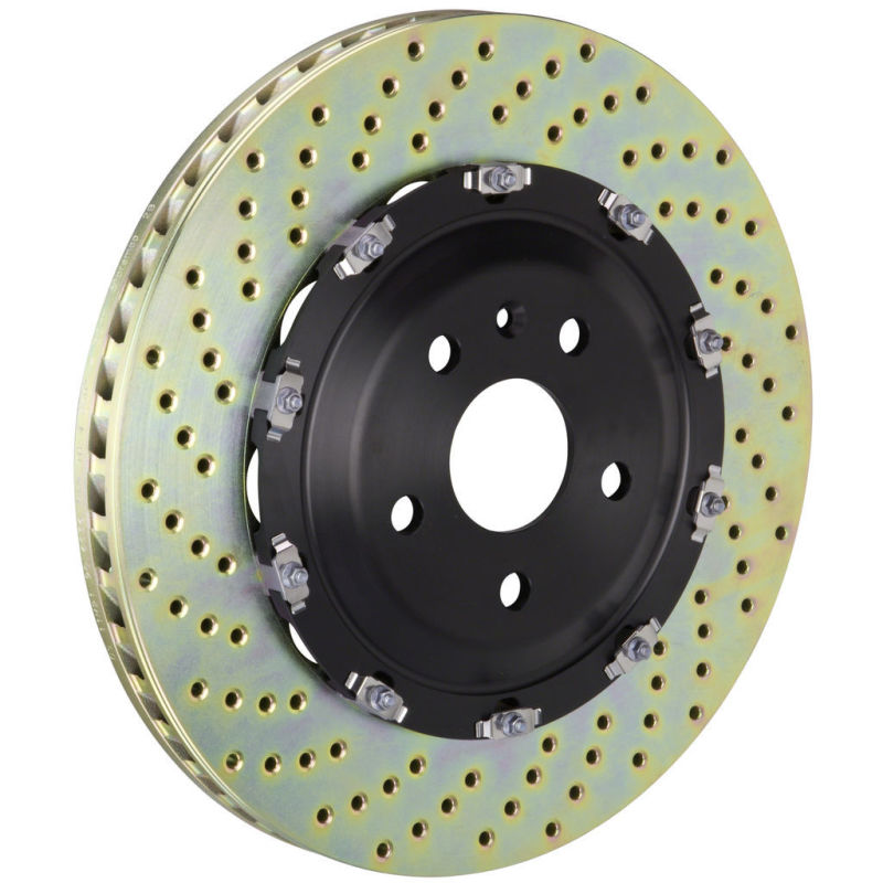 Brembo 18-22 TT RS (8S) Front 2-Piece Discs 380x34 2pc Rotor Drilled - Burkken Auto Parts