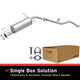 MagnaFlow BRE Exhaust Kit 90-96 Nissan D21 2.4L - Burkken Auto Parts