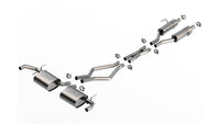 Borla 22-24 Jeep Grand Cherokee Overland Summit V6 2WD & 4WD S-TYPE Cat-Back Exhaust - Burkken Auto Parts