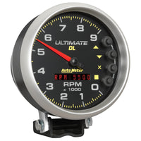 Autometer 5 inch Ultimate DL Playback Tachometer 9000 RPM - Black - Burkken Auto Parts