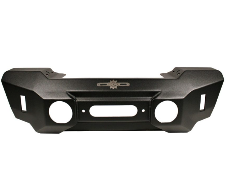 Rock Slider Jeep Wrangler JL & Gladiator JT Appalachian Steel Mid Stubby Bumper w/ Winch Plate - Burkken Auto Parts