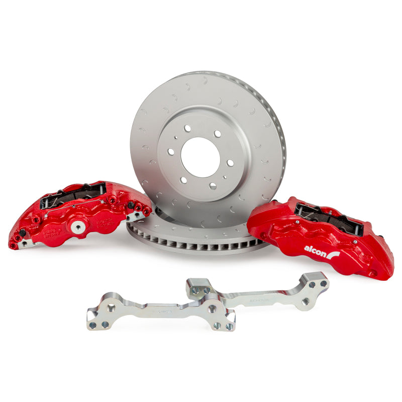 Alcon 2021+ Ford F-150(Excl Raptor) 347x36mm Rotors 6-Piston Brake Kit - Front - Burkken Auto Parts