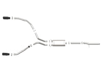 aFe Apollo GT Series 3 IN 409 SS Cat-Back Exhaust System w/ Black Tip GM Sierra 1500 09-18 - Burkken Auto Parts