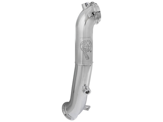 aFe MACH Force-Xp 3in 409 Stainless Steel Down-Pipe 11-15 GM Diesel Trucks LML V8 6.6L (td) - Burkken Auto Parts