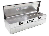 Tradesman Aluminum Flush Mount Truck Tool Box (56in.) - Brite - Burkken Auto Parts