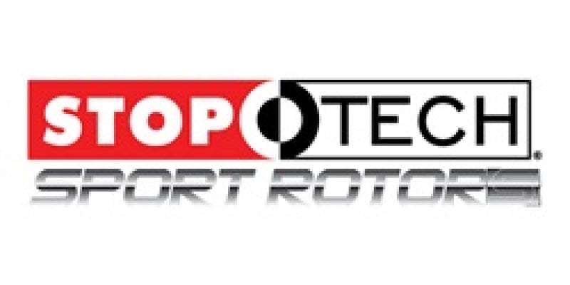StopTech Select Sport Nissan Slotted and Drilled Right Rear Rotor - Burkken Auto Parts