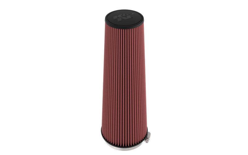 K&N Universal Clamp-On Air Filter 7-1/2in 6 DEG FLG 5in OD 20 1/8in H - Burkken Auto Parts