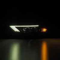 AlphaRex 18-22 Ford Mustang NOVA-Series LED Projector Headlights Alpha-Black - Burkken Auto Parts