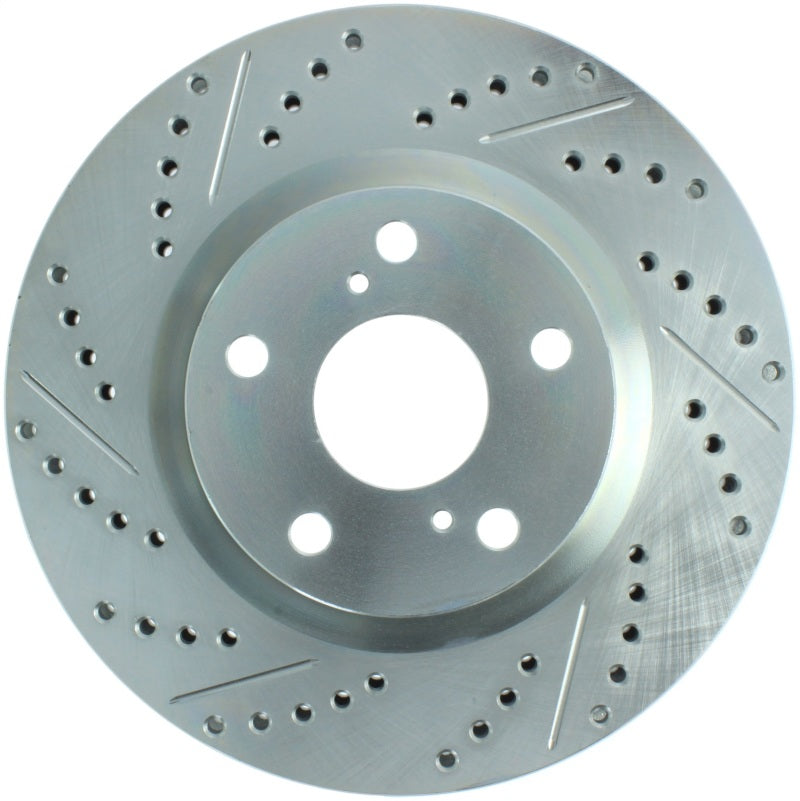 StopTech Select Sport 11-16 Toyota Avalon/ 11-17 Camry SportStop Slotted & Drilled Right Front Rotor - Burkken Auto Parts