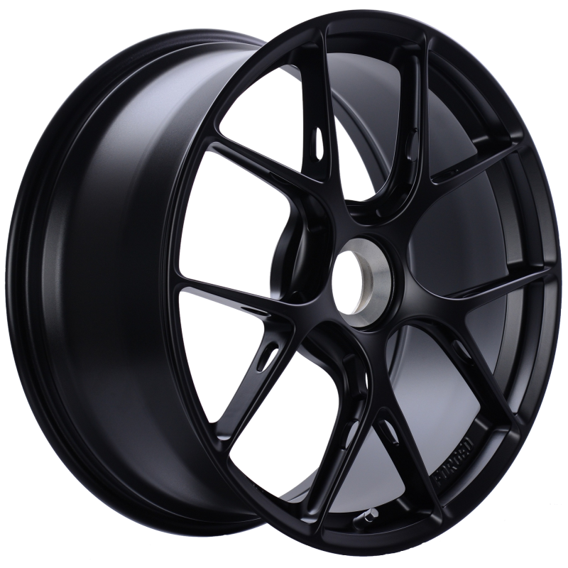 BBS FI-R 20x9 Center Lock ET52 CB84 Satin Black Wheel - Burkken Auto Parts