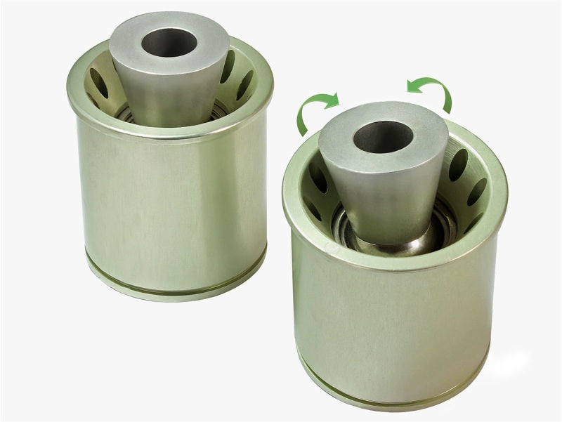 aFe Control PFADT Steel Frame Solid Spherical Control Arm Bearings Set; Chevy Corvette C5 / C6 97-13 - Burkken Auto Parts