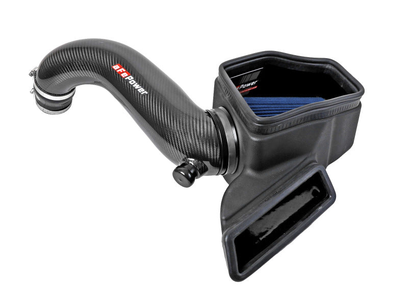 aFe 15-19 VW Golf R (MKVII) L4-2.0L (t) Track Series Carbon Fiber Intake System w/ Pro 5R Filter - Burkken Auto Parts