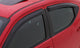 AVS 16-18 Honda Civic Ventvisor Outside Mount Window Deflectors 4pc - Smoke - Burkken Auto Parts