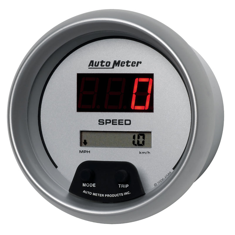 Autometer Ultra-Lite 3 3/8in 160 MPH Digital Speedo Gauge - Burkken Auto Parts