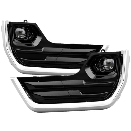 Spyder 22-24 GMC Terrain OEM LED Fog Lights w/Switch - Clear (FL-GTE18-C)