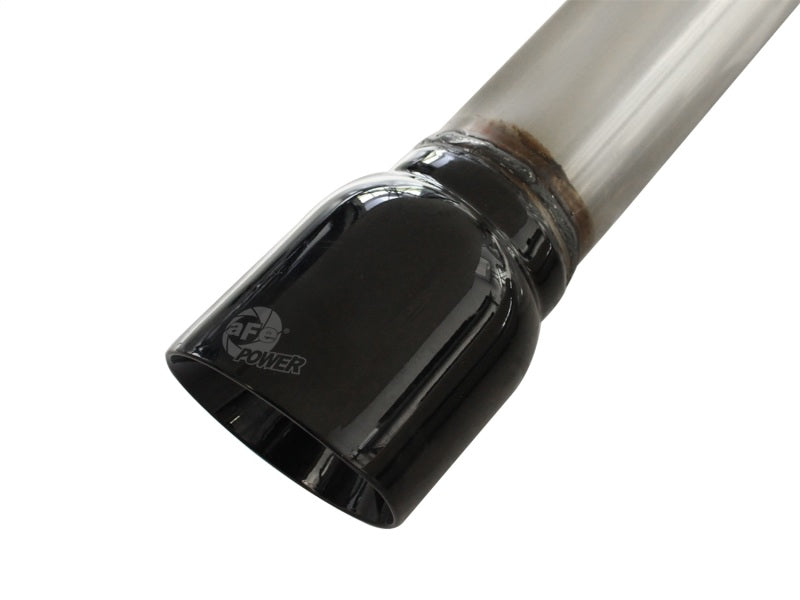 aFe MACHForce XP Exhausts Cat-Back SS-409 EXH CB Dodge Ram 1500 5.7L HEMI 09-13 Glossed Black - Burkken Auto Parts