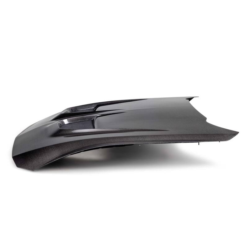 Anderson Composites 2024 Ford Mustang Type-GTD Double Sided Carbon Fiber Hood - Burkken Auto Parts