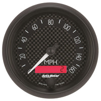 Autometer GT Series 3-3/8in In Dash 0-160 MPH Electronic Programmable Speedometer - Burkken Auto Parts