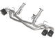 aFe MACH Force-Xp 3in to 2-1/2in 304SS Cat-Back (No Muff.) 2020 Chevy Corvette 6.2L - Carbon Tip - Burkken Auto Parts