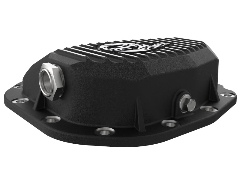 aFe Pro Series Rear Differential Cover Black w/ Fins 15-19 Ford F-150 (w/ Super 8.8 Rear Axles) - Burkken Auto Parts