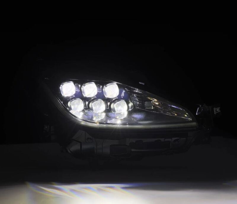 AlphaRex 21-23 Toyota GR86 / Subaru BRZ NOVA-Series LED Projector Headlights - Alpha Black - Burkken Auto Parts