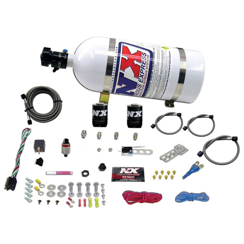 Nitrous Express Instaboost EFI Nitrous Kit w/10lb Bottle - Burkken Auto Parts