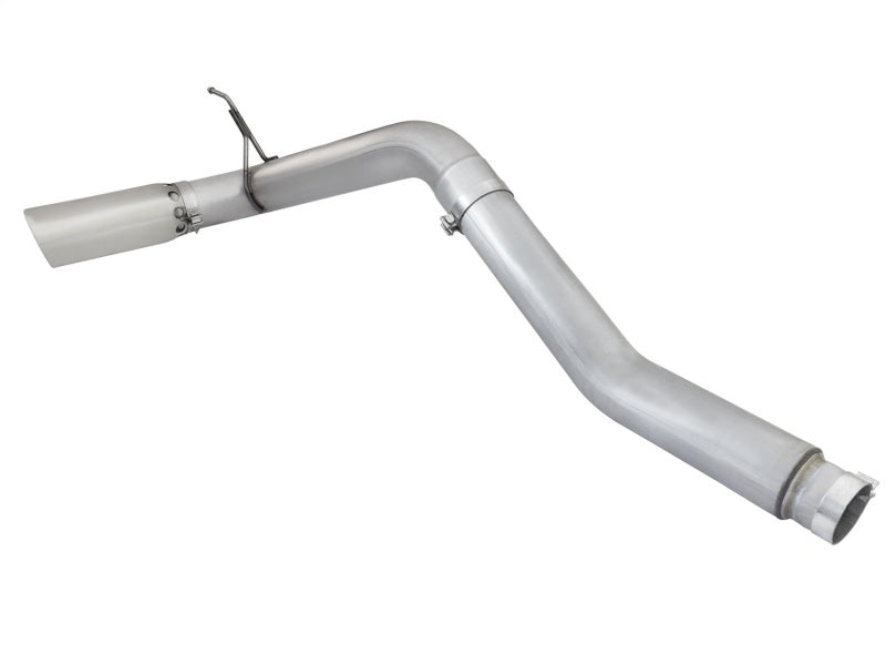 aFe Atlas Exhaust 5in DPF-Back Exhaust Aluminized Steel 2016 Nissan Titan XD V8-5.0L w/ Polished Tip - Burkken Auto Parts
