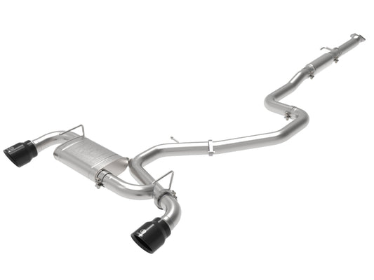 aFe Takeda Exhaust Cat-Back 19-20 Hyundai Veloster N 304SS Black Dual Tips Exhaust - Burkken Auto Parts