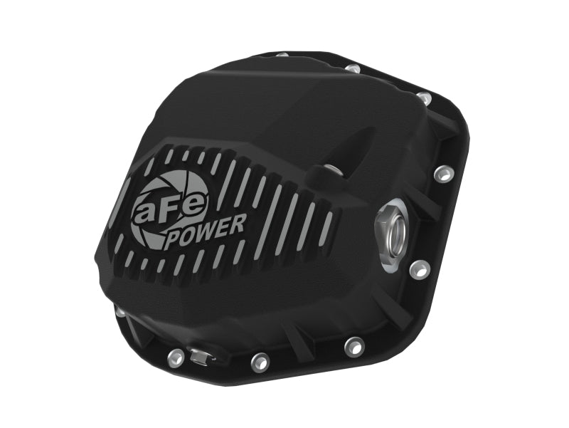 aFe 97-23 Ford F-150 Pro Series Rear Differential Cover Black w/ Machined Fins - Burkken Auto Parts